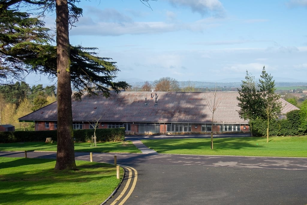 Exterior photograph of Sunfield Residential Unit building, Stourbridge, West Midlands