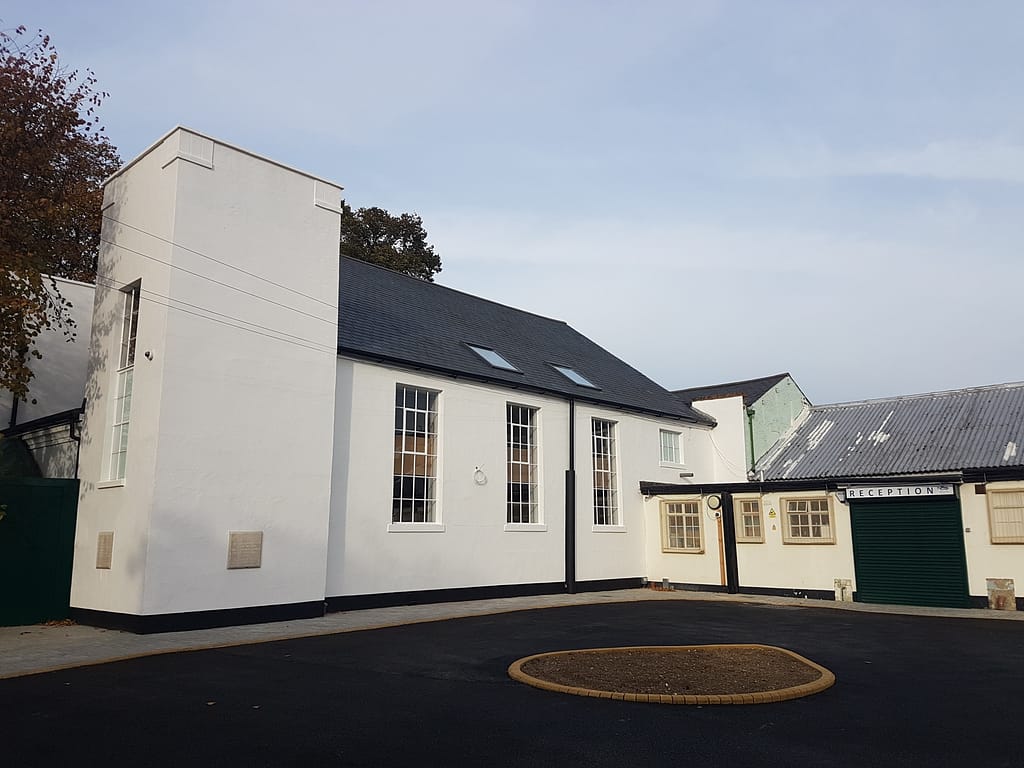 Completed new building at East London Independent School Phase 2, Stratford, London